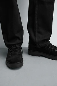 CHUNKY LEATHER BOOTS