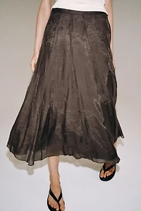 FLOWY COMBINATION SKIRT ZW COLLECTION