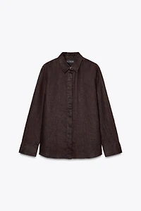 100% LINEN SHIRT ZW COLLECTION