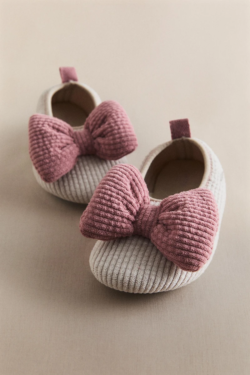 KIDS' BOW BALLET FLATS