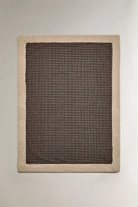 PLAID CARREAUX ANIMAUX DE COMPAGNIE NOËL