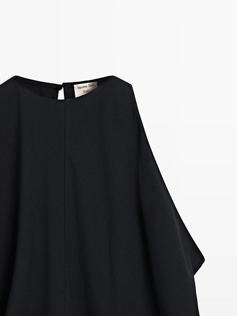 Top drapé décolleté dos - STUDIO