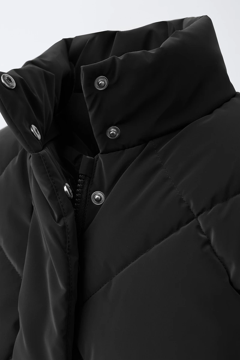 RUBBERIZED PUFFER JACKET