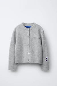 GILET EN MAILLE À PIÈCES CHAMPION ® X ZARA