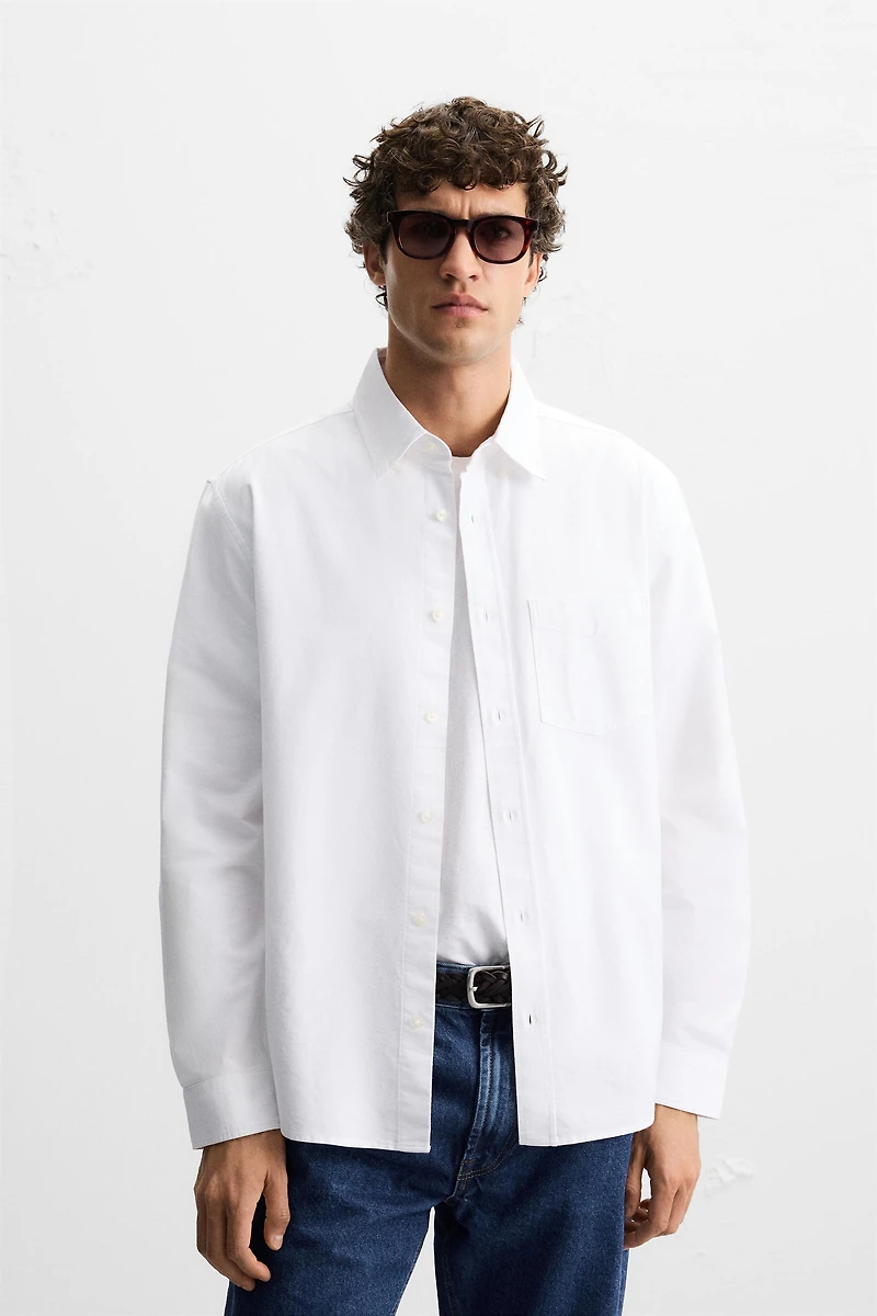 CHEMISE STRUCTURÉE OXFORD
