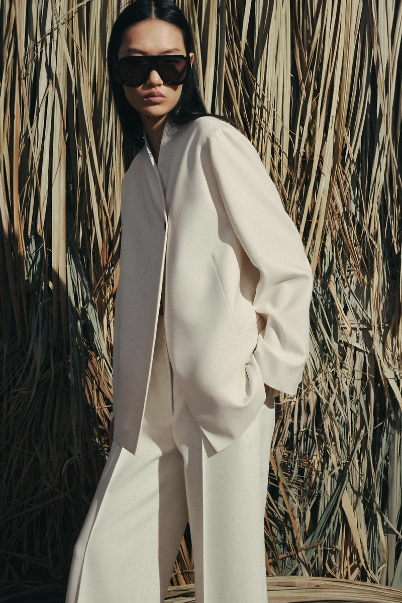 ZW COLLECTION PINTRUCK CROPPED PANTS