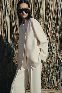 ZW COLLECTION PINTRUCK CROPPED PANTS