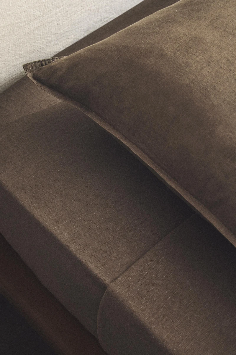 DRAP-HOUSSE LIN LAVÉ | 30 CM HAUTEUR (140 G/M²)