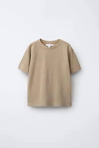 BASIC WASHED EFFECT T-SHIRT