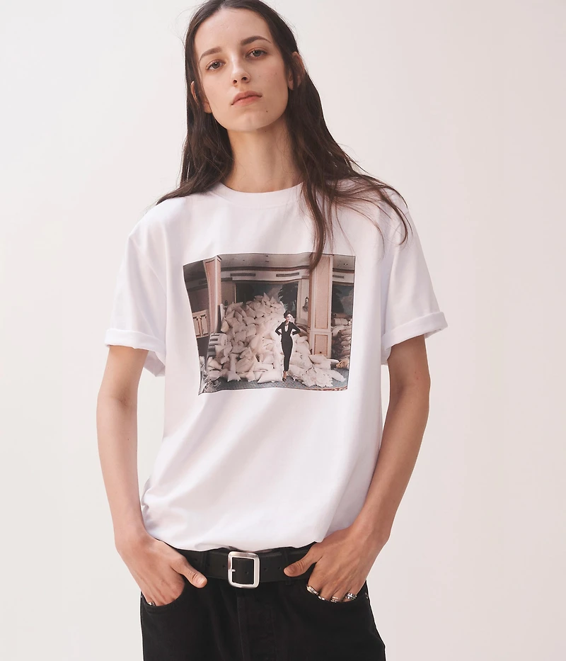 ANNIE LEIBOVITZ PHOTO PRINT T-SHIRT