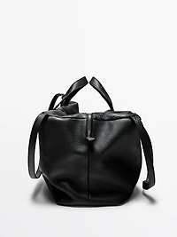 Sac duffle en cuir nappa
