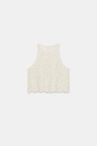 CROCHET CROP TOP