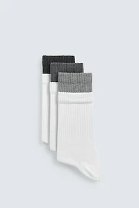 DOUBLE EFFECT SOCKS 3-PACK