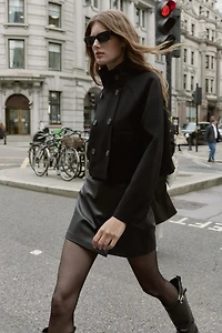 VESTE COURTE CROISÉE