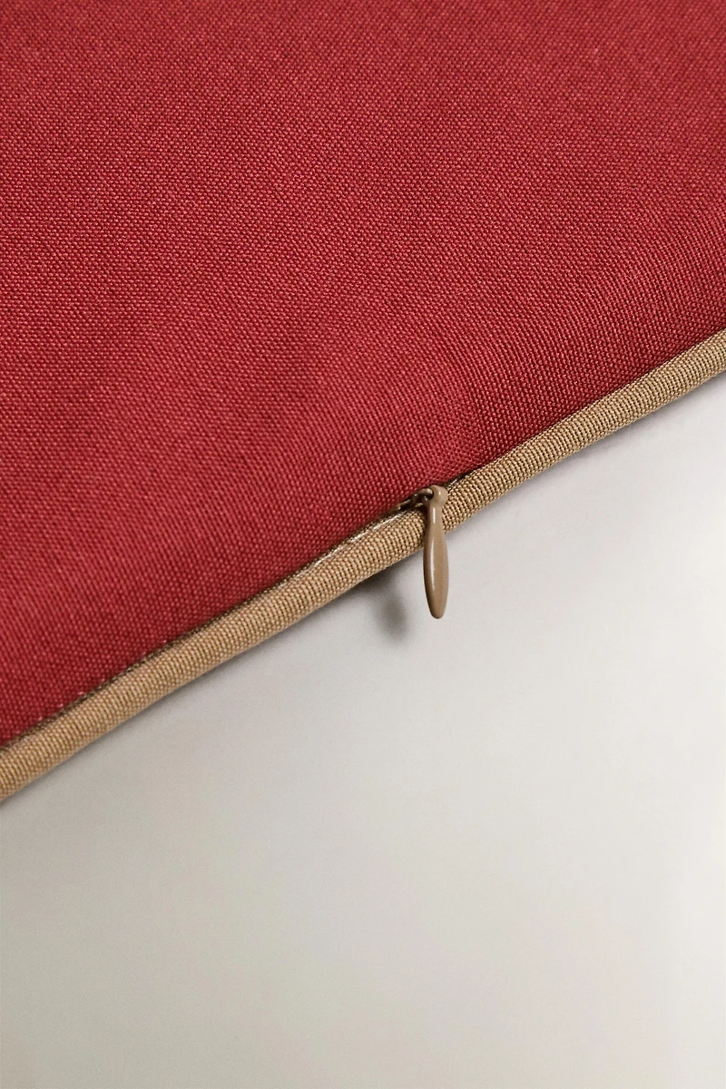 OUTDOOR CONTRAST BENCH BACK CUSHION