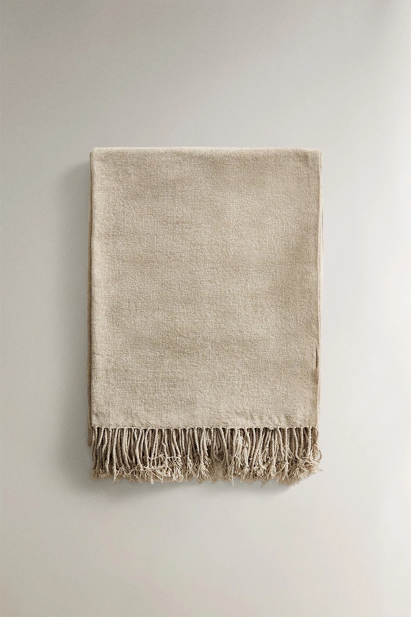 PLAID CHENILLE