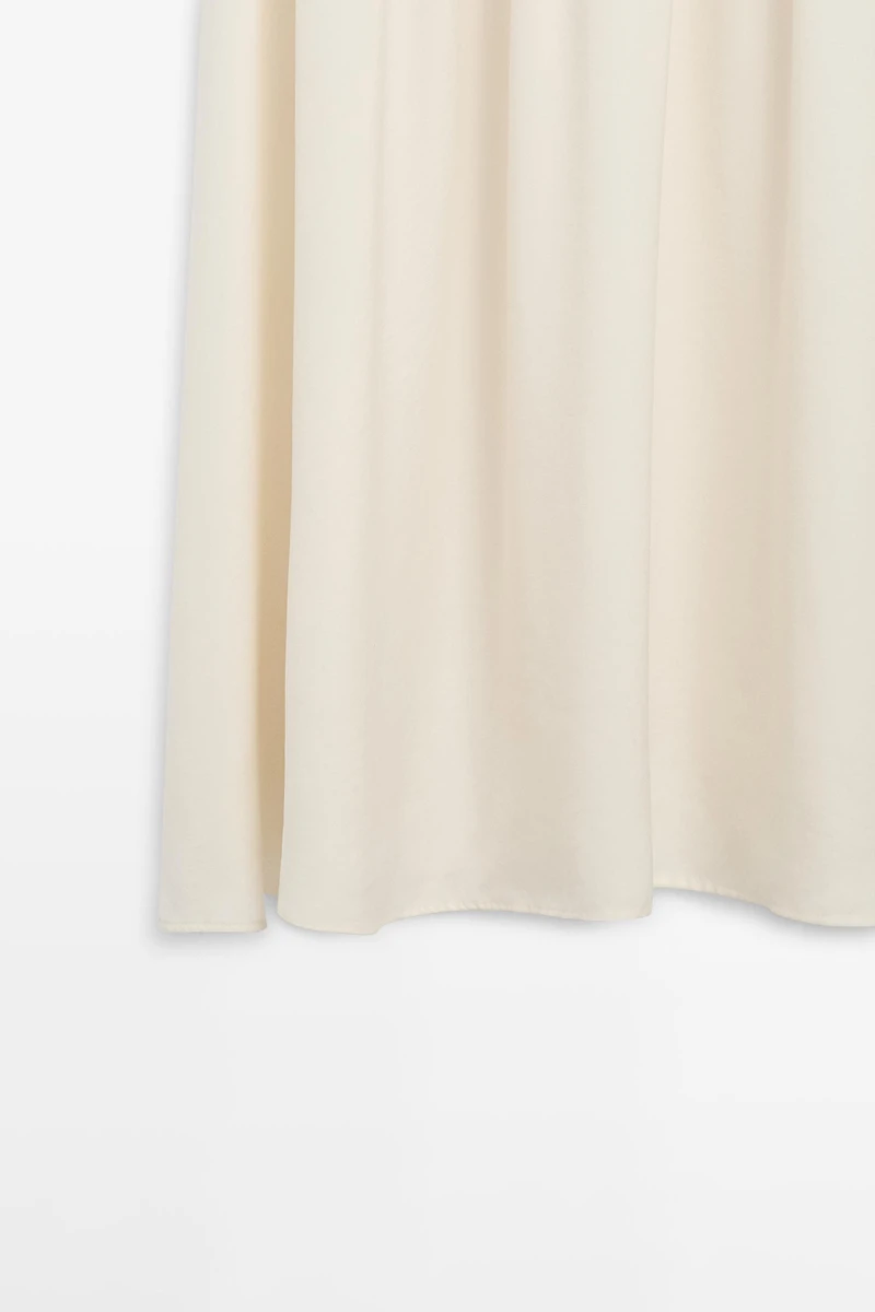 Matching knit midi dress
