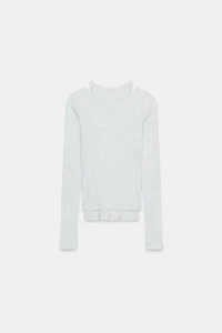 DOUBLE RIBBED T-SHIRT