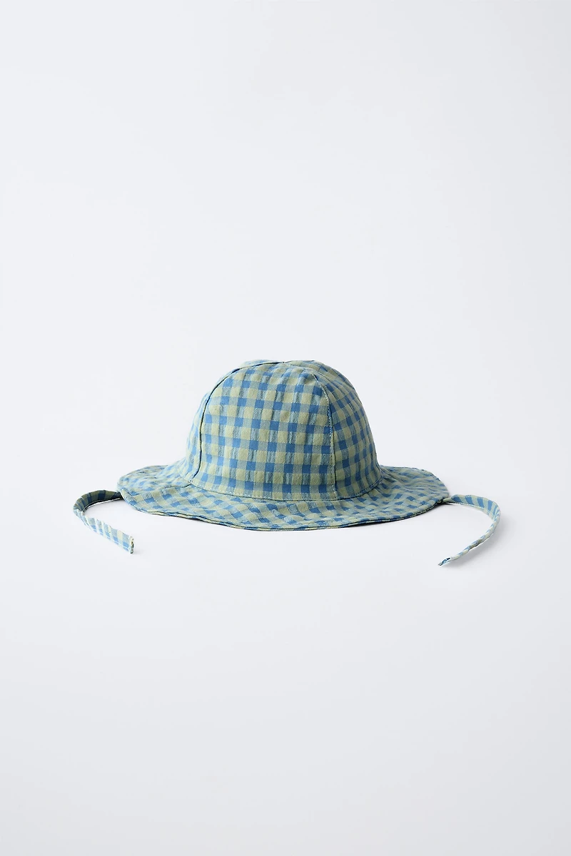 GINGHAM HAT