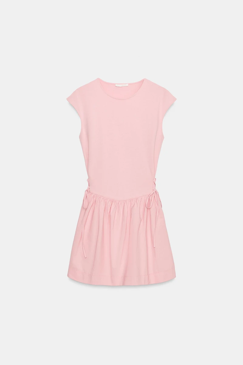 SHORT COMBINATION DRESS