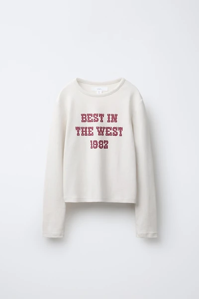 COWGIRL TEXT T-SHIRT