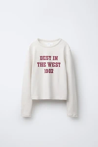 COWGIRL TEXT T-SHIRT