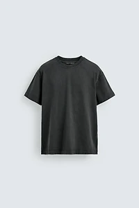 WASHED BOXY FIT T-SHIRT