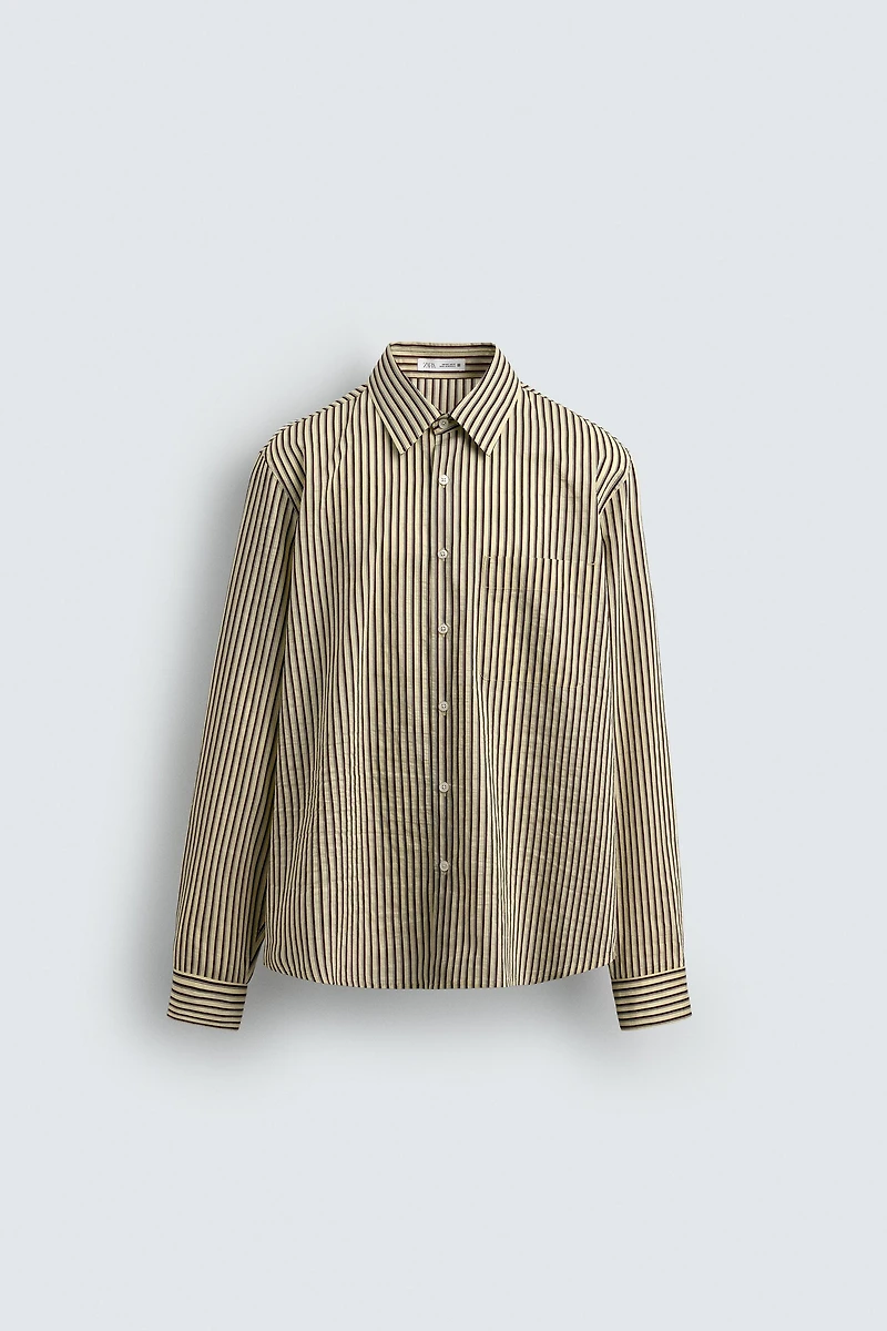 FLOWY STRIPED SHIRT