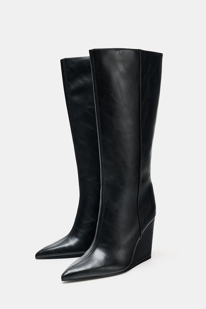 WEDGE HEEL BOOTS