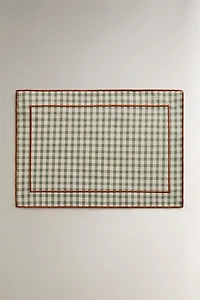 SET DE TABLE CARREAUX ET SURPIQÛRES