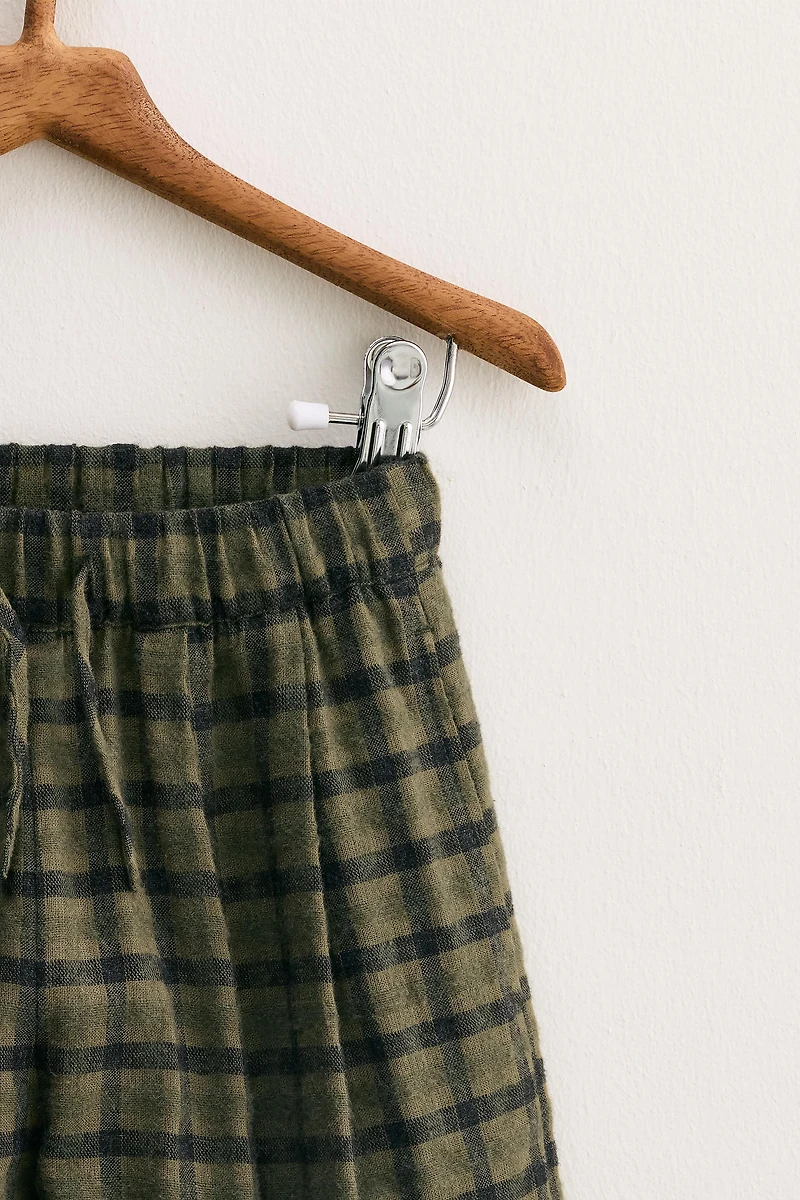 ZARA TIMELESS - PANTALON BALLON À CARREAUX