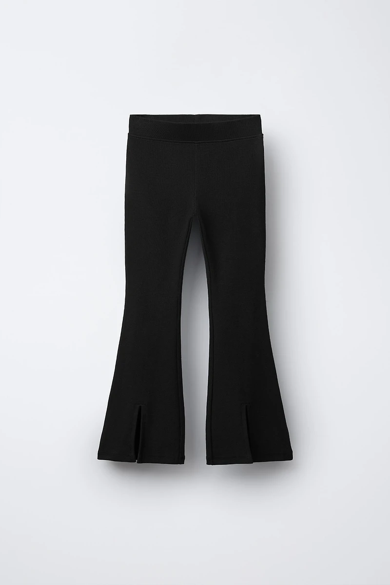 ENSEMBLE SWEAT-SHIRT ET LEGGING FLARE À INSCRIPTION