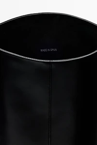 Knee-high leather boots - Made Spain