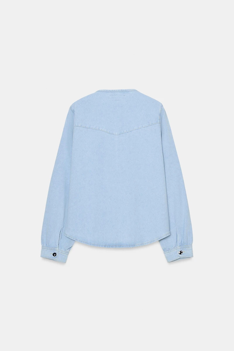 Z1975 TIED DENIM SHIRT