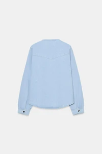 Z1975 TIED DENIM SHIRT