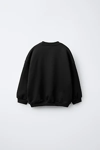 BASIC TEXT SWEATSHIRT