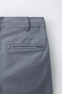 SLIM FIT CHINO SHORTS