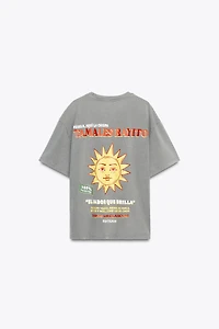TEXT PRINT T-SHIRT