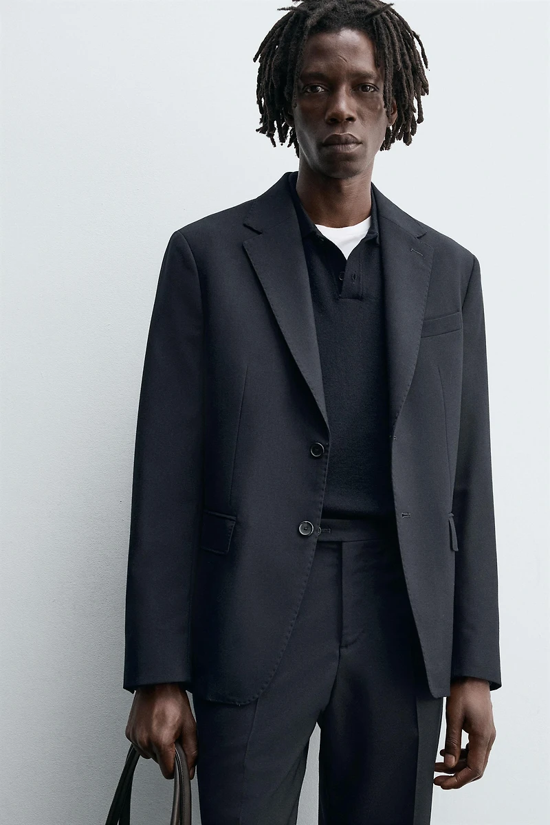 BLAZER COSTUME 100 % LAINE