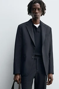 BLAZER COSTUME 100 % LAINE