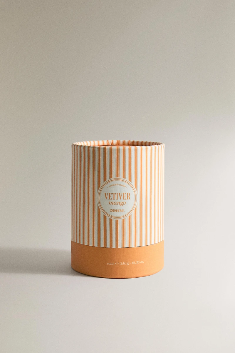 (300 G) VETIVER MANGO SCENTED CANDLE
