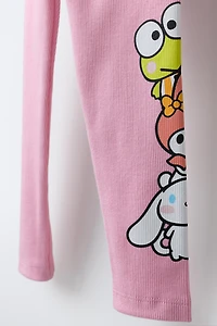 LEGGING CÔTELÉ HELLO KITTY AND FRIENDS © SANRIO