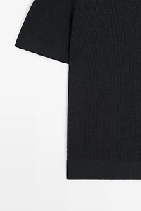 Polo col boutonné 100 % coton