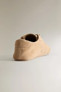 KIDS LEATHER TRAINERS