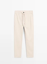 Pantalon de jogging en velours côtelé