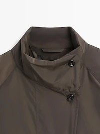 Veste longue matelassée