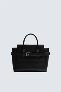 BELT DETAIL HANDBAG