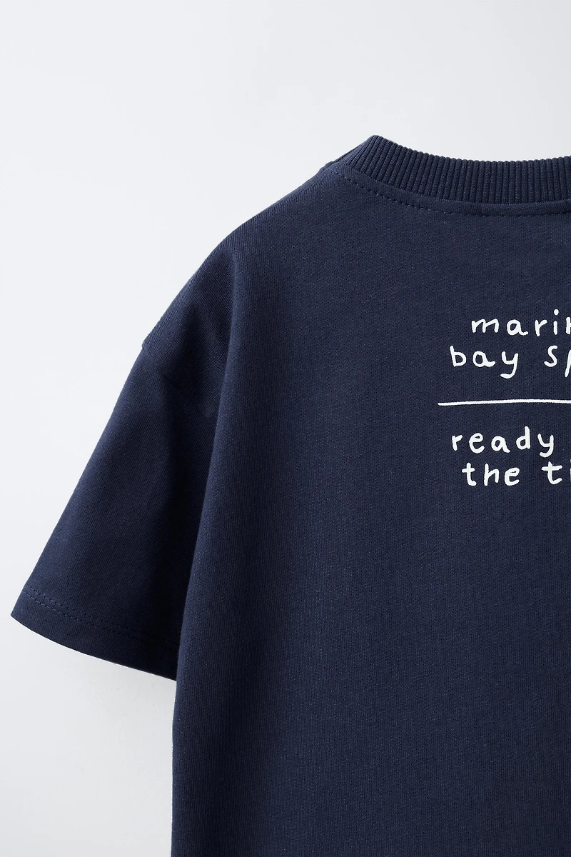 CRAB PRINT T-SHIRT