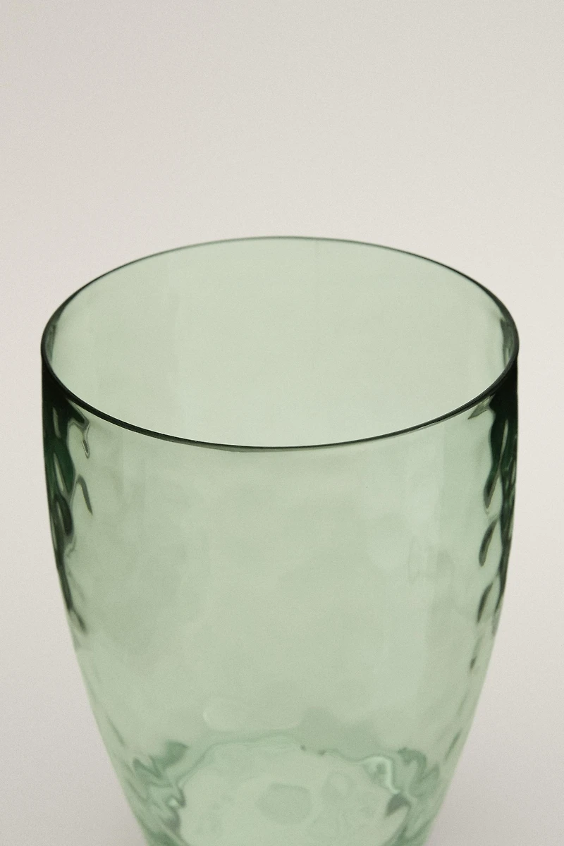 HAMMERED EFFECT ACRYLIC TUMBLER