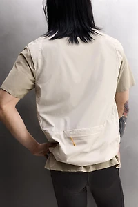 COMBINATION TECHNICAL PUFFER VEST
